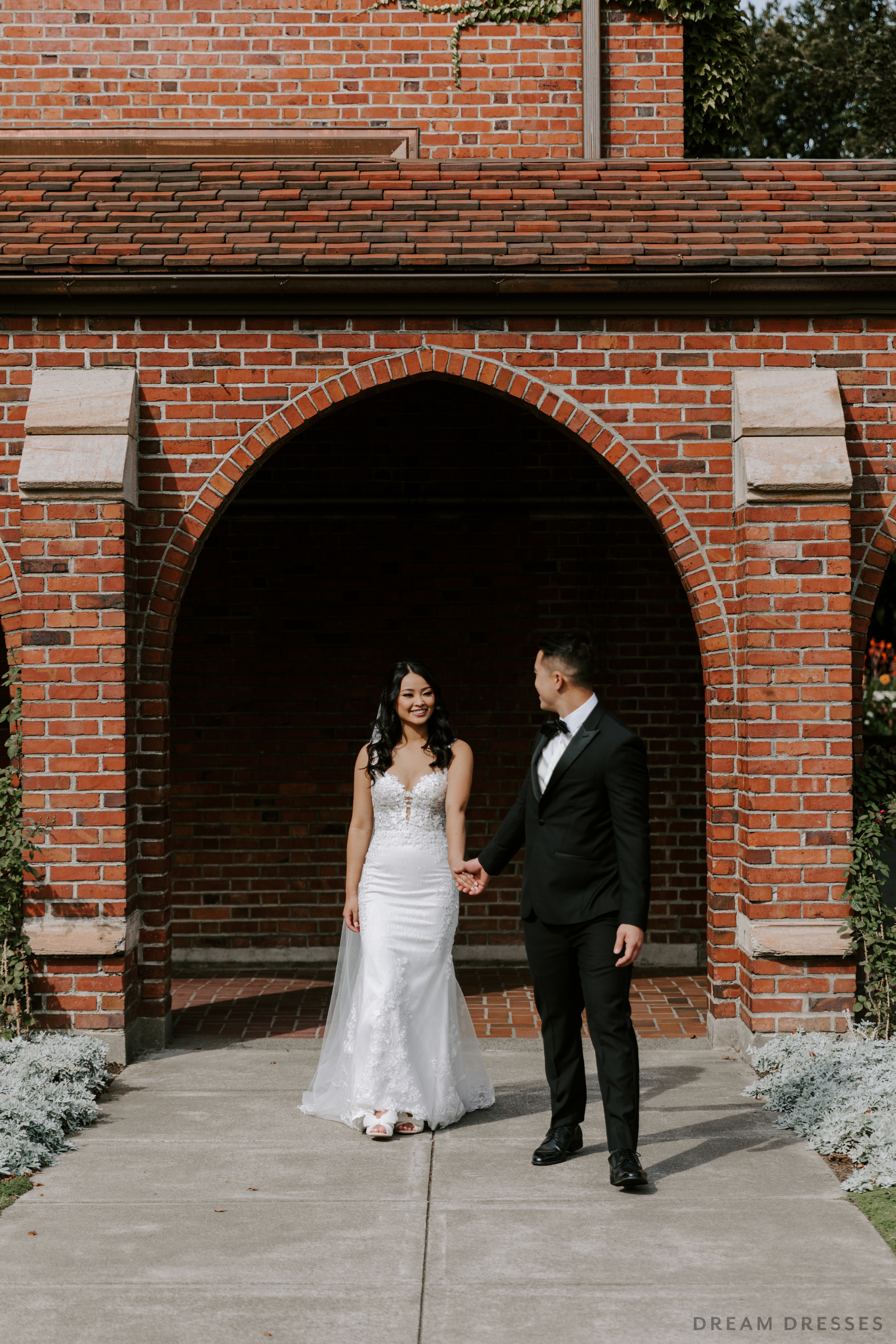 Lace Fit and Flare Wedding Gown (#MAY)