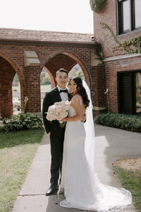 Lace Fit and Flare Wedding Gown (#MAY) - Dream Dresses by P.M.N.