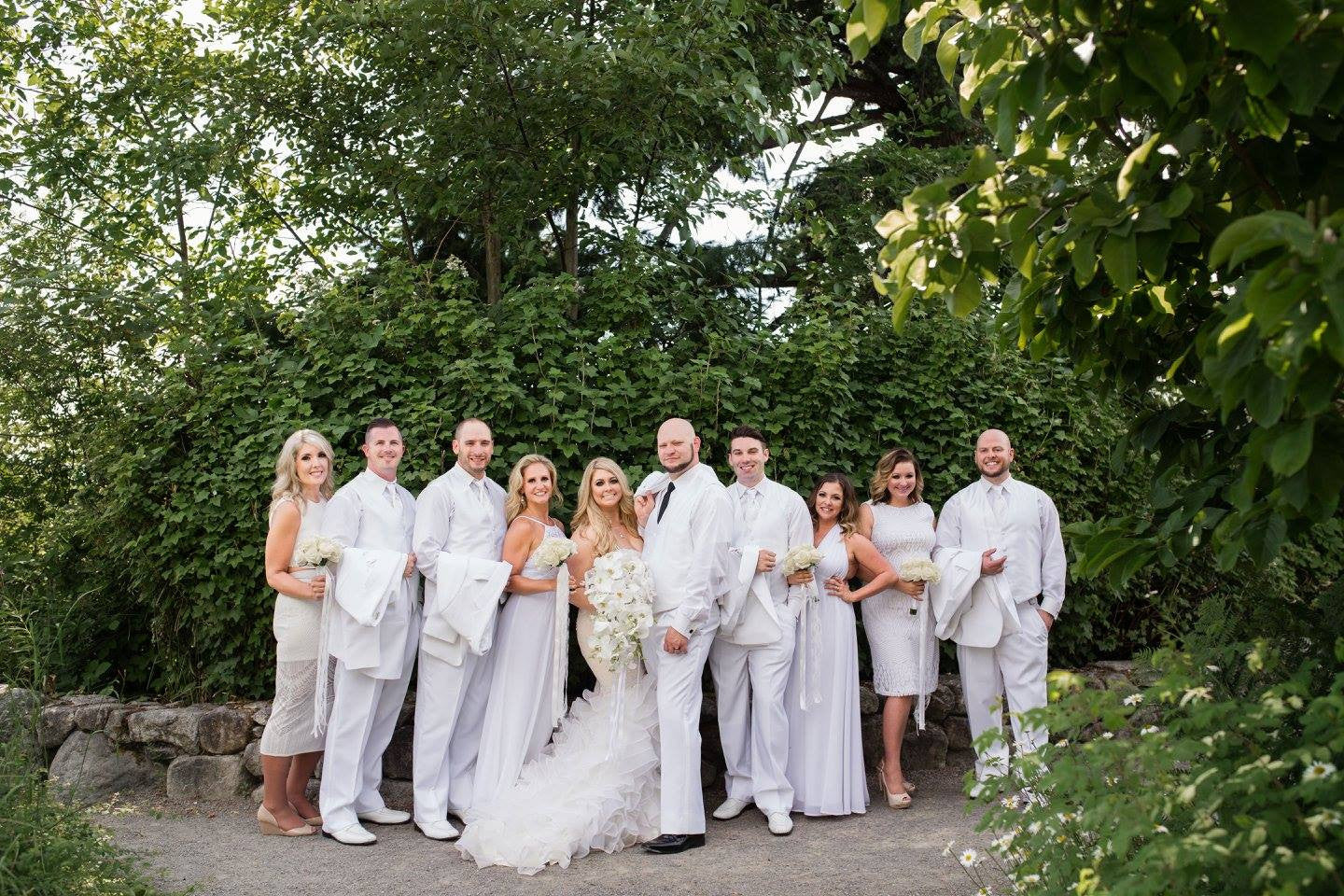 Blush Tiered Trumpet Wedding Dress (#Tisha)