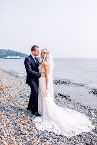 Lace Mermaid Wedding Dress (#ANASTASIA) - Dream Dresses by P.M.N.