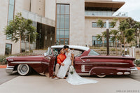 White Bridal Ao Dai | Modern Vietnamese Wedding Dress (#ILIANA) - Dream Dresses by P.M.N.