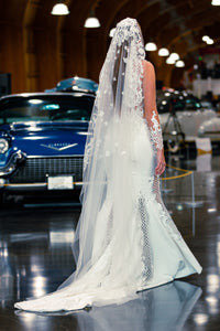 Mantilla Lace Veil (#Tyana) - Dream Dresses by P.M.N.