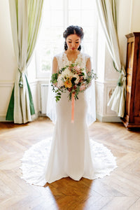 Elegant Waltz Bridal Veil (#Joli) - Dream Dresses by P.M.N.