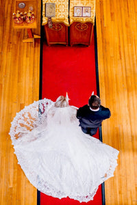 Lace Mermaid Wedding Dress (#ANASTASIA) - Dream Dresses by P.M.N.