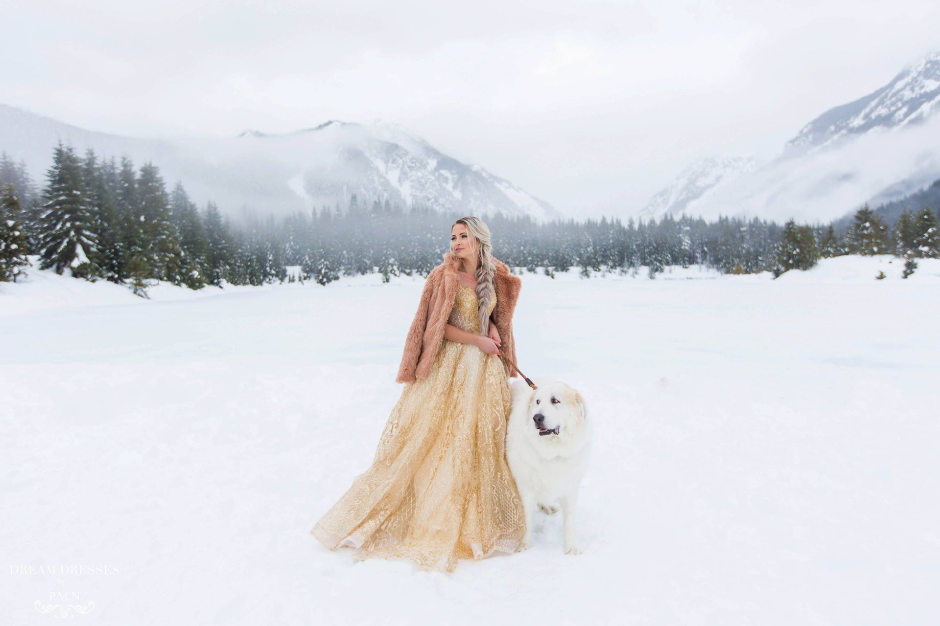 Gold Ball Gown (#Theia) - Dream Dresses by P.M.N.