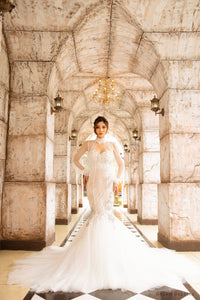 Tulle and Lace Bridal Bolero (#BRENNA) - Dream Dresses by P.M.N.