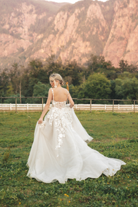 Couture A-line Wedding Gown (#ANNETTA) - Dream Dresses by P.M.N.