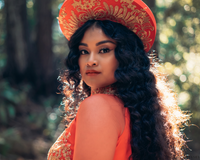 Ao Dai Hat | Vietnamese Bridal Hat (#TACI) - Dream Dresses by P.M.N.