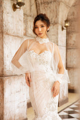 新品★ UND LACE BOLERO LAYERED DRESS 302316453_503094391816953_2648