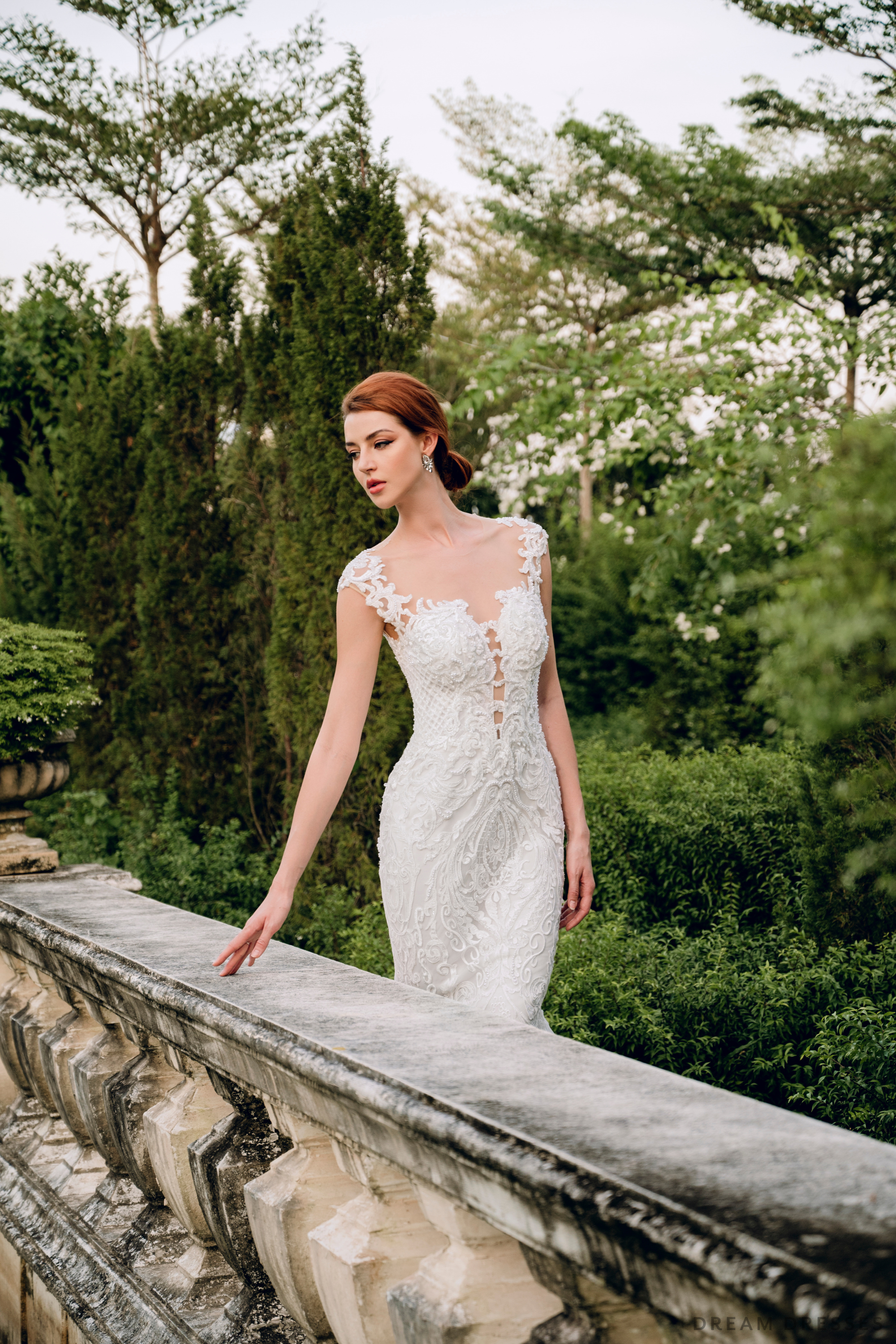 Lace Mermaid Wedding Dress (#ANASTASIA)