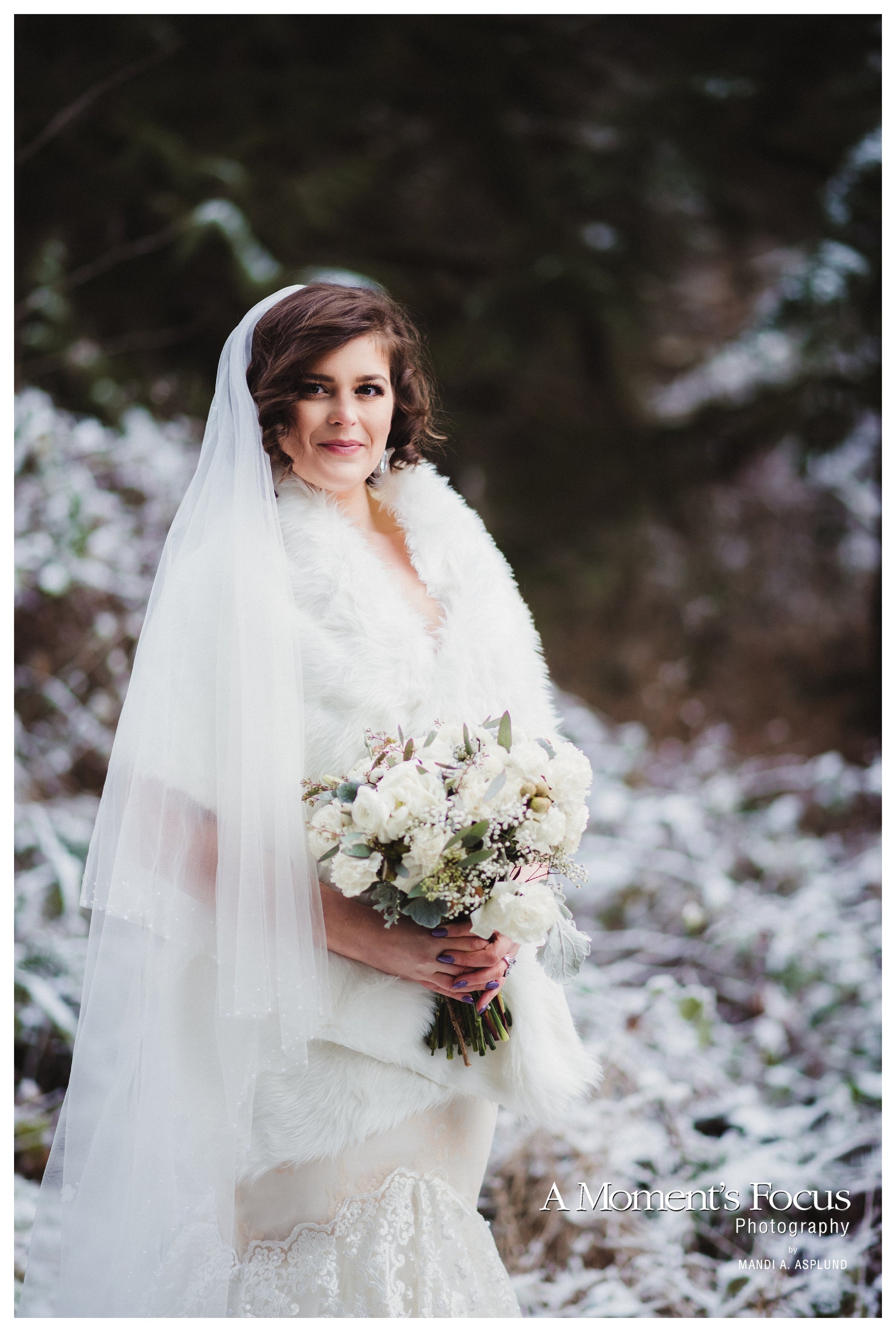 Two Tier Tulle Wedding Veil (#Rebekah) - Dream Dresses by P.M.N.