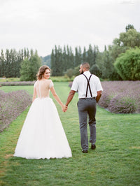 Tulle Wedding Ball Gown (Style #Angelica) - Dream Dresses by P.M.N
 - 5