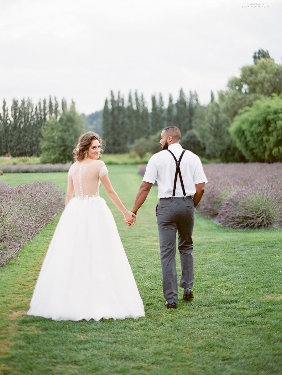 Tulle Wedding Ball Gown (Style #Angelica) - Dream Dresses by P.M.N
 - 5