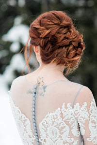 Haute Couture Blue Wedding Gown (#Alsatia) - Dream Dresses by P.M.N.