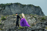 Detachable Black and Purple Gown (#Maia ) - Dream Dresses by P.M.N
 - 4