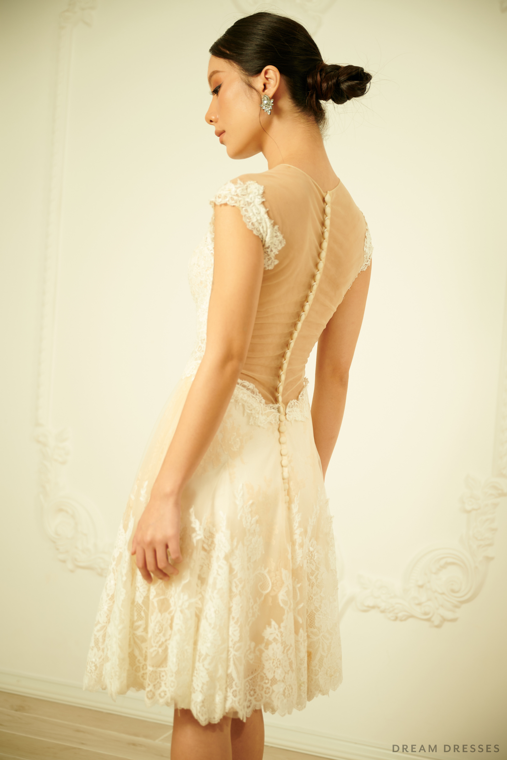 Short Couture Bridal Dress (#DONIA)