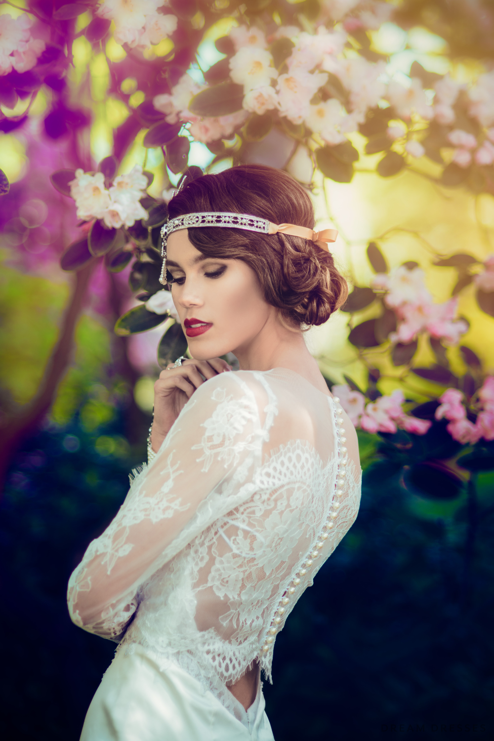 Long Sleeves Wedding Dress Topper (#LALISA) - Dream Dresses by P.M.N.