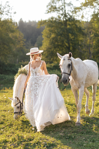 Couture A-line Wedding Gown (#ANNETTA) - Dream Dresses by P.M.N.