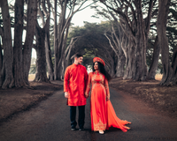 Ao Dai Hat | Vietnamese Bridal Hat (#TACI) - Dream Dresses by P.M.N.