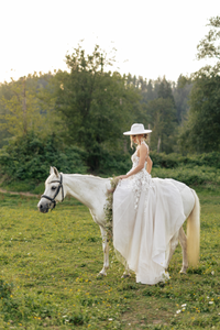 Couture A-line Wedding Gown (#ANNETTA) - Dream Dresses by P.M.N.