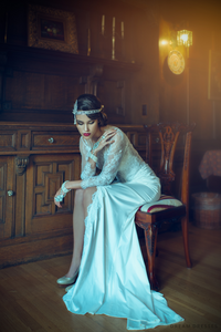 Long Sleeves Wedding Dress Topper (#LALISA) - Dream Dresses by P.M.N.