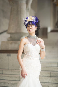 Sheer Bodice Trumpet Wedding Dress (Style # BETTY PB147) - Dream Dresses by P.M.N
 - 5