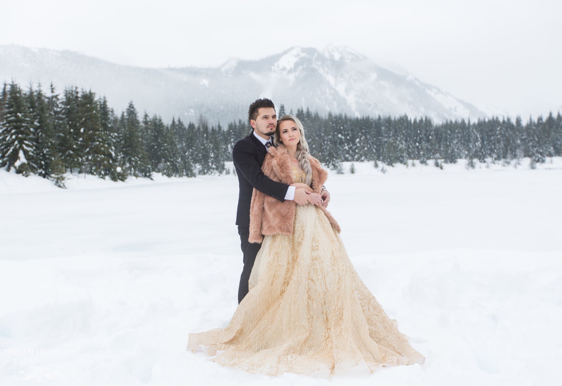 Gold Ball Gown (#Theia) - Dream Dresses by P.M.N.