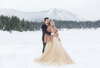 Gold Ball Gown (#Theia) - Dream Dresses by P.M.N.