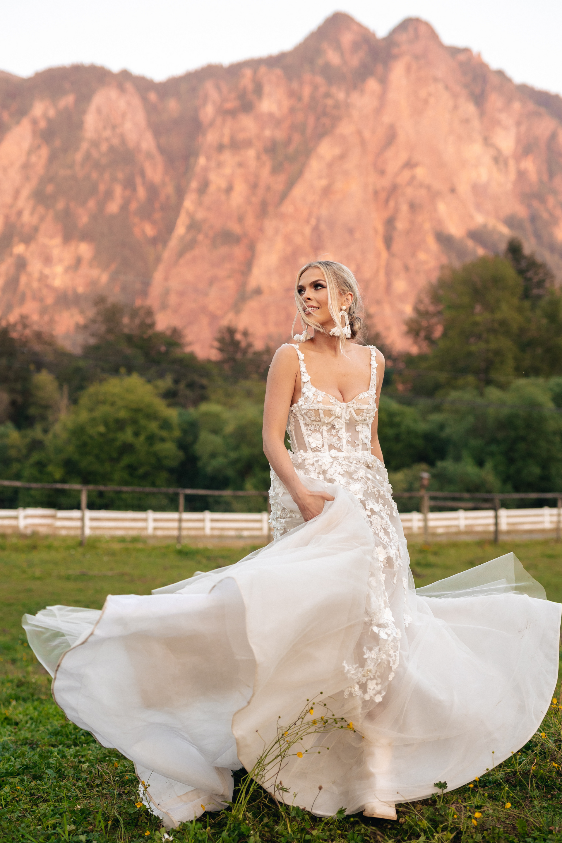 Couture A-line Wedding Gown (#ANNETTA) - Dream Dresses by P.M.N.