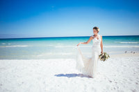 Couture Sheer Bodice Mermaid Wedding Dress (Style Nicole #PB239) - Dream Dresses by P.M.N
 - 3