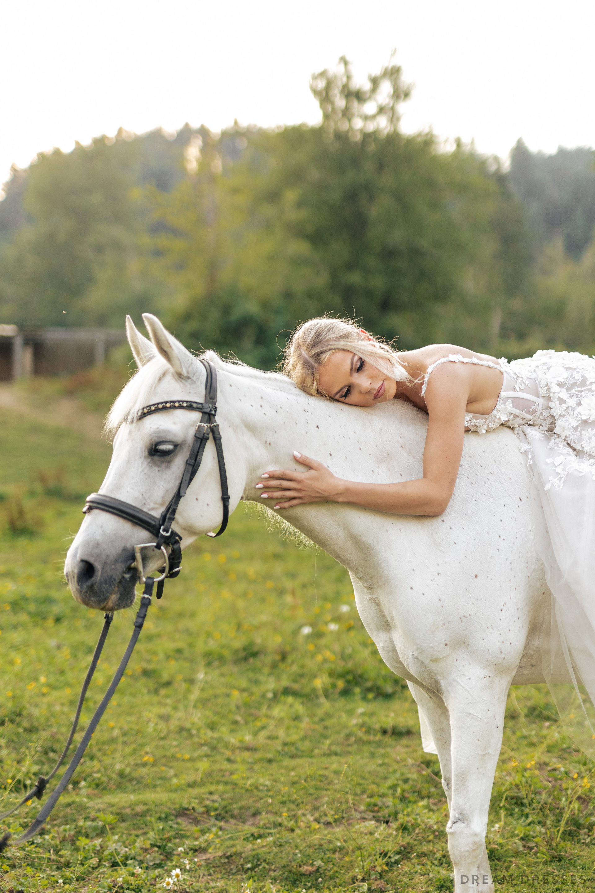 Couture A-line Wedding Gown (#ANNETTA) - Dream Dresses by P.M.N.