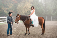 A-line Wedding Dress with Halter Neckline (#Brenda) - Dream Dresses by P.M.N.