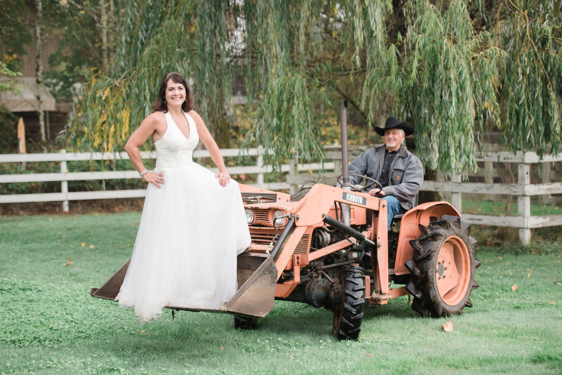 A-line Wedding Dress with Halter Neckline (#Brenda) - Dream Dresses by P.M.N.