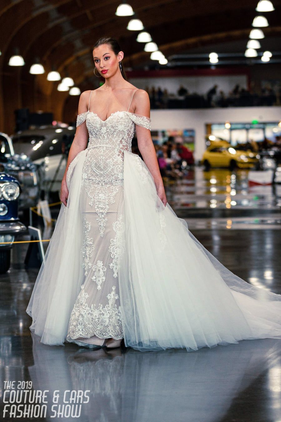 Detachable Bridal Overskirt (#Andreas) - Dream Dresses by P.M.N.