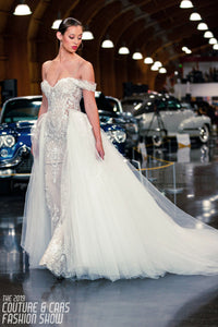 Detachable Bridal Overskirt (#Andreas) - Dream Dresses by P.M.N.