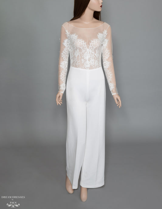 Bridal Pantsuits (#Ava) - Dream Dresses by P.M.N.