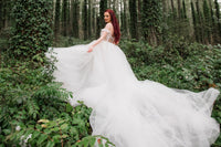 Detachable Bridal Overskirt (#Andreas) - Dream Dresses by P.M.N.