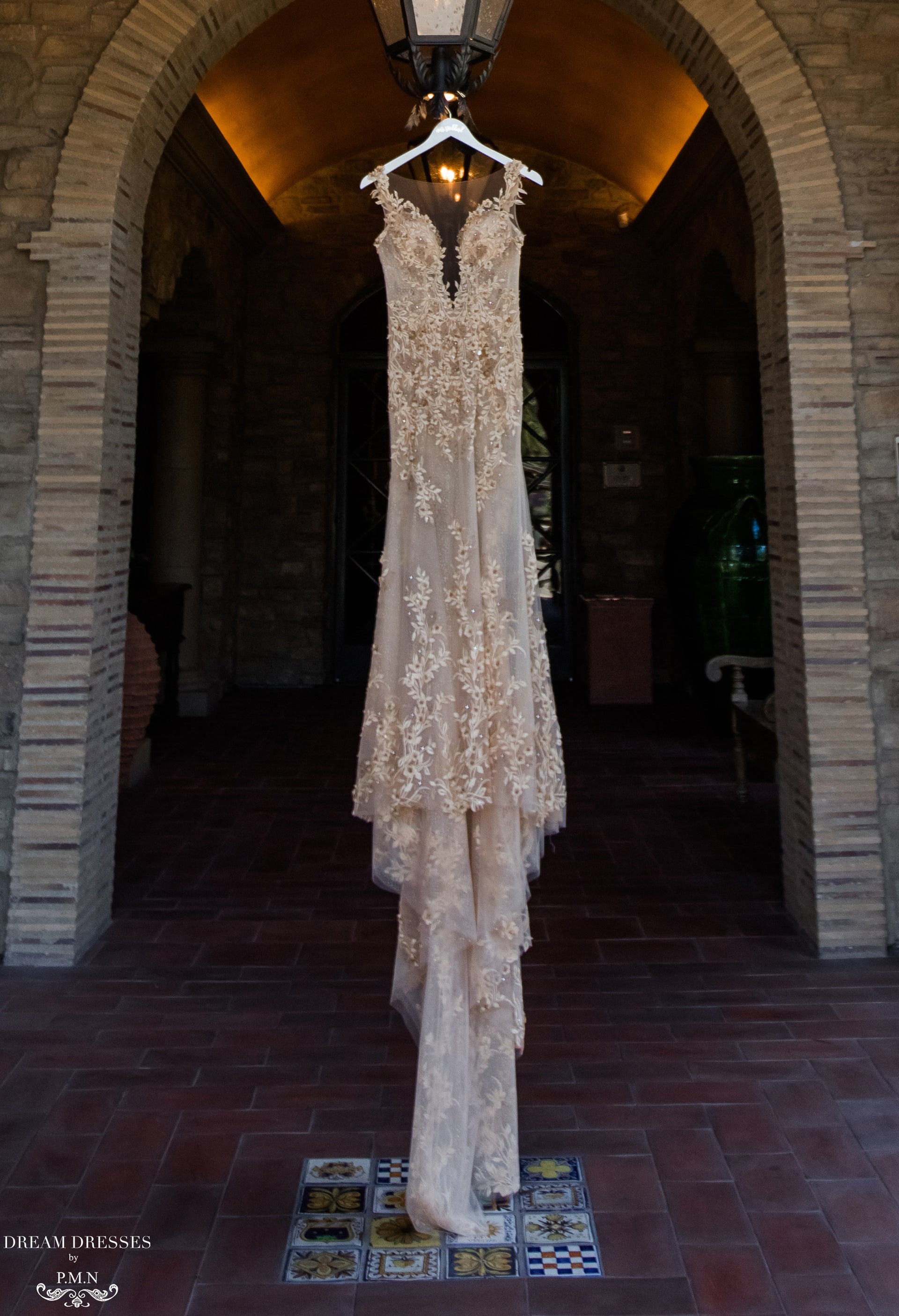 Non-traditional Gold Wedding Dress (#Adina) - Dream Dresses by P.M.N.
