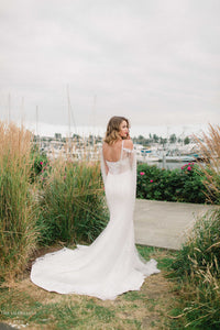 Lace Mermaid Wedding Dress (#Aceline) - Dream Dresses by P.M.N.
