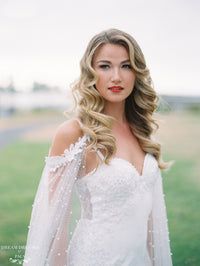 Lace Mermaid Wedding Dress (#Aceline) - Dream Dresses by P.M.N.