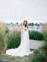 Lace Mermaid Wedding Dress (#Aceline) - Dream Dresses by P.M.N.