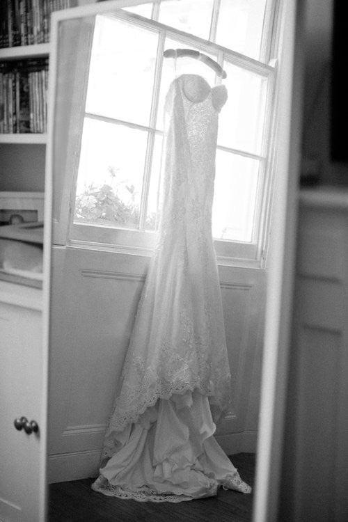 Lace Mermaid Wedding Dress With Swarovski Crystals (#PB144) - Dream Dresses by P.M.N
 - 3