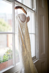 Lace Mermaid Wedding Dress With Swarovski Crystals (#PB144) - Dream Dresses by P.M.N
 - 4