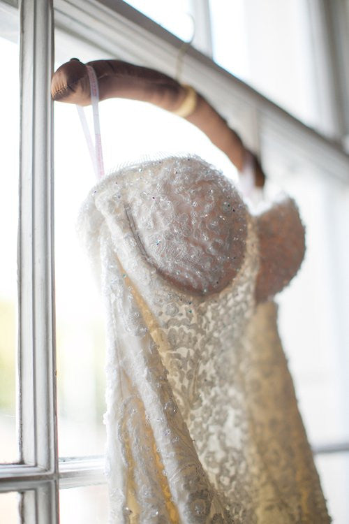 Lace Mermaid Wedding Dress With Swarovski Crystals (#PB144)