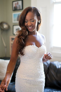 Lace Mermaid Wedding Dress With Swarovski Crystals (#PB144) - Dream Dresses by P.M.N
 - 6