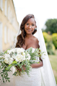 Lace Mermaid Wedding Dress With Swarovski Crystals (#PB144) - Dream Dresses by P.M.N
 - 11