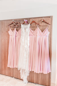 Lace and Tulle Sheath Wedding Dress (#Krista) - Dream Dresses by P.M.N.