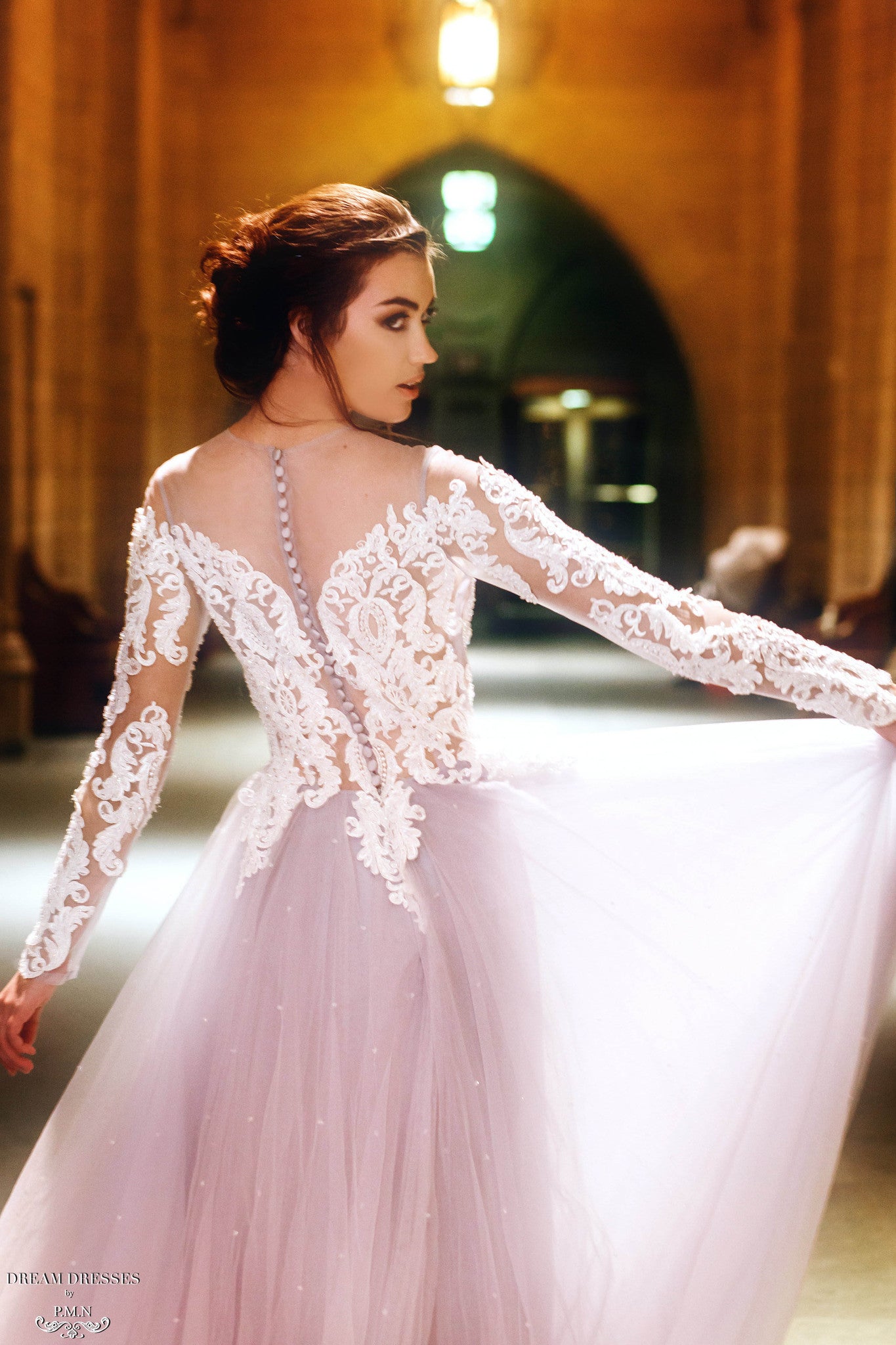Haute Couture Color Wedding Gown (#Alsatia) - Dream Dresses by P.M.N
 - 3
