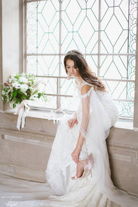 Lace Mermaid Wedding Dress (#ANASTASIA) - Dream Dresses by P.M.N.