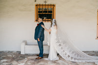 Cathedral Mantilla Veil (#Ari) - Dream Dresses by P.M.N.